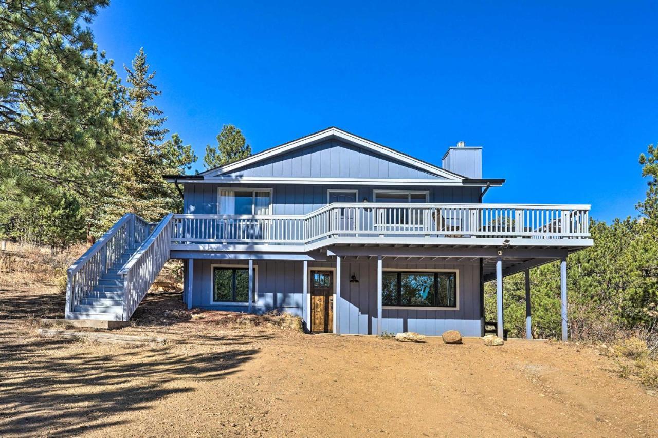 Luxe Updated Home With Grill And Hot Tub 4 Mi To Rmnp Estes Park Eksteriør billede