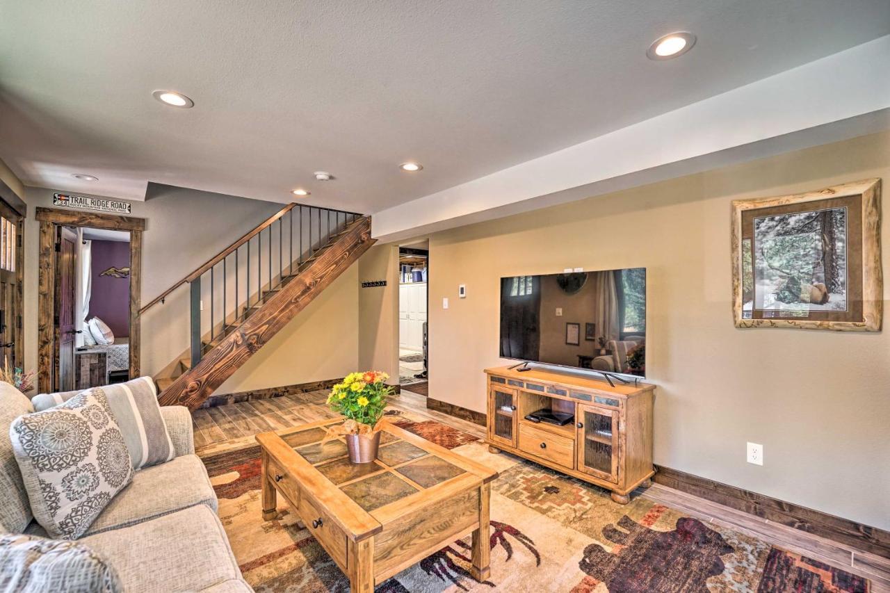 Luxe Updated Home With Grill And Hot Tub 4 Mi To Rmnp Estes Park Eksteriør billede